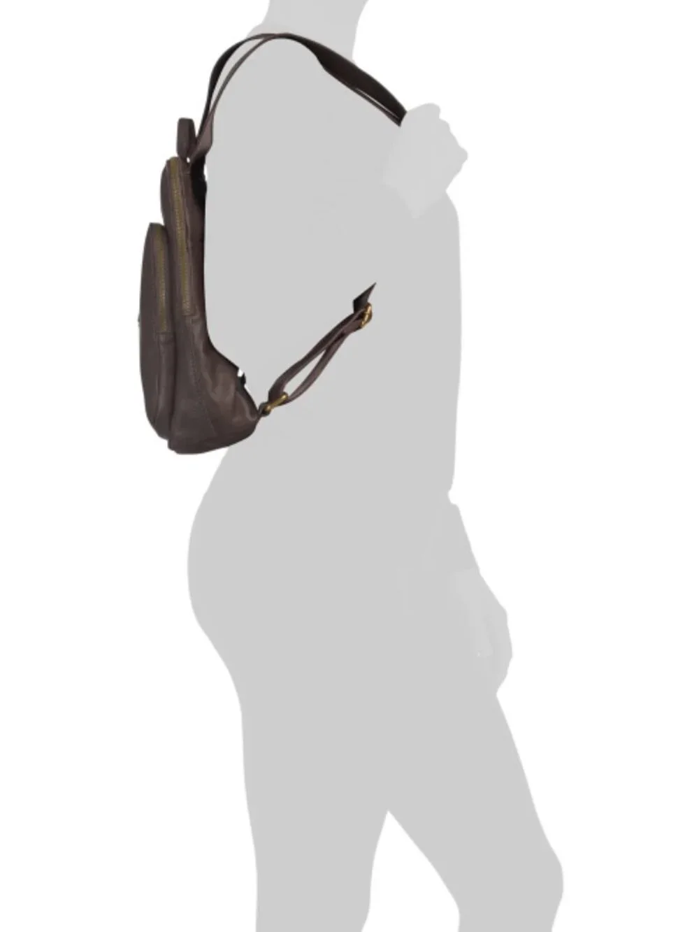AMERICAN LEATHER CO. Leather Cleveland Backpack